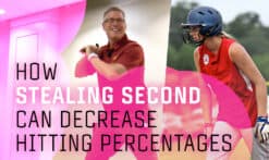 how stealing second can decrease hitting percentages