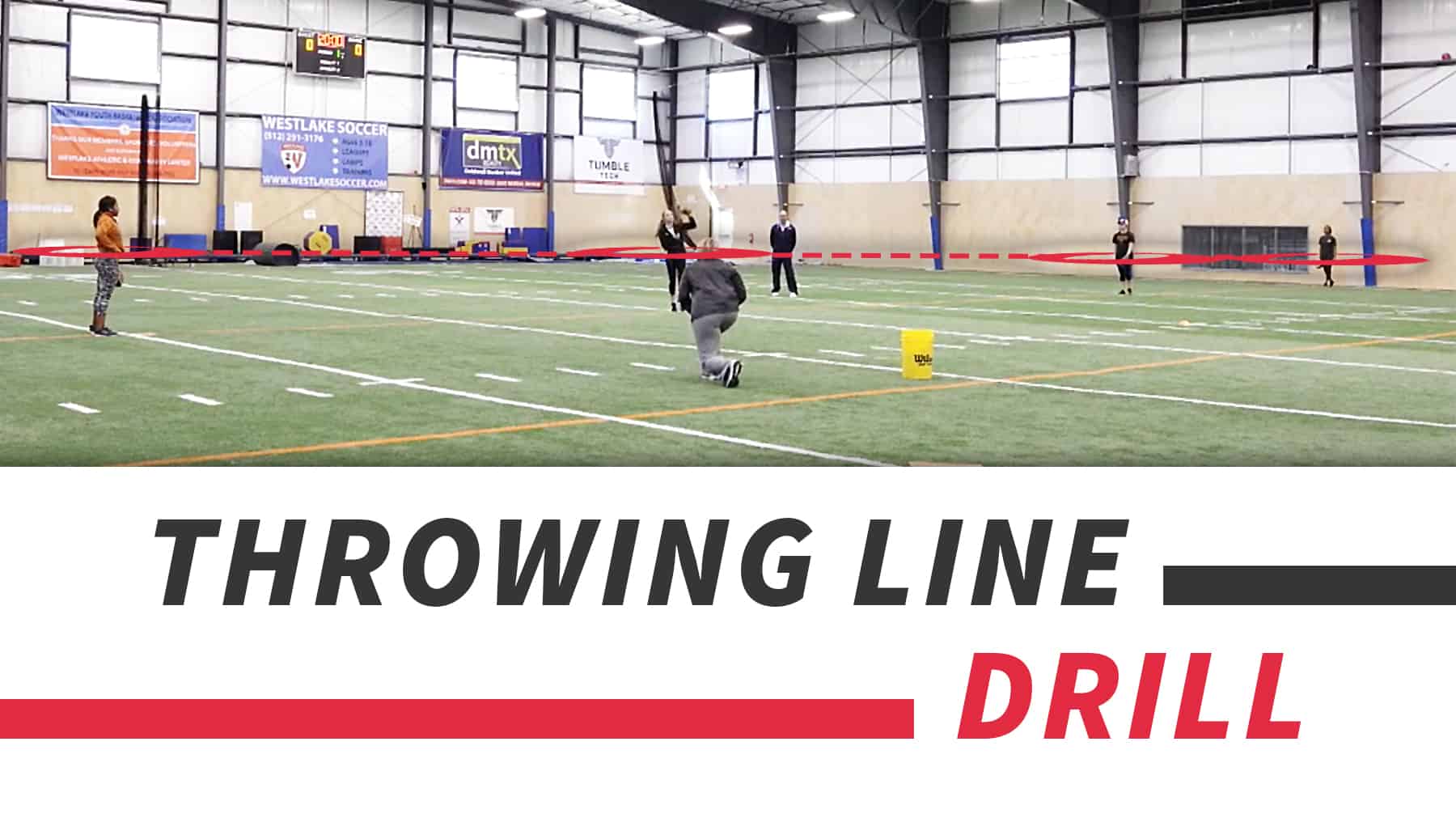 Line drill for improving outfield relay throws The Art of Coaching
