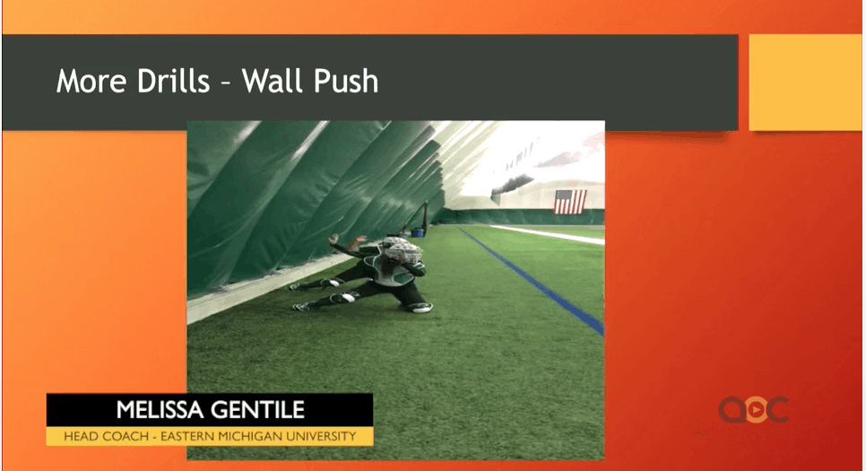 Catching Wall drills The Art of Coaching Softball