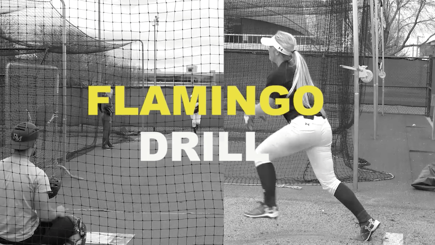 Pitching Flamingo drill The Art of Coaching Softball