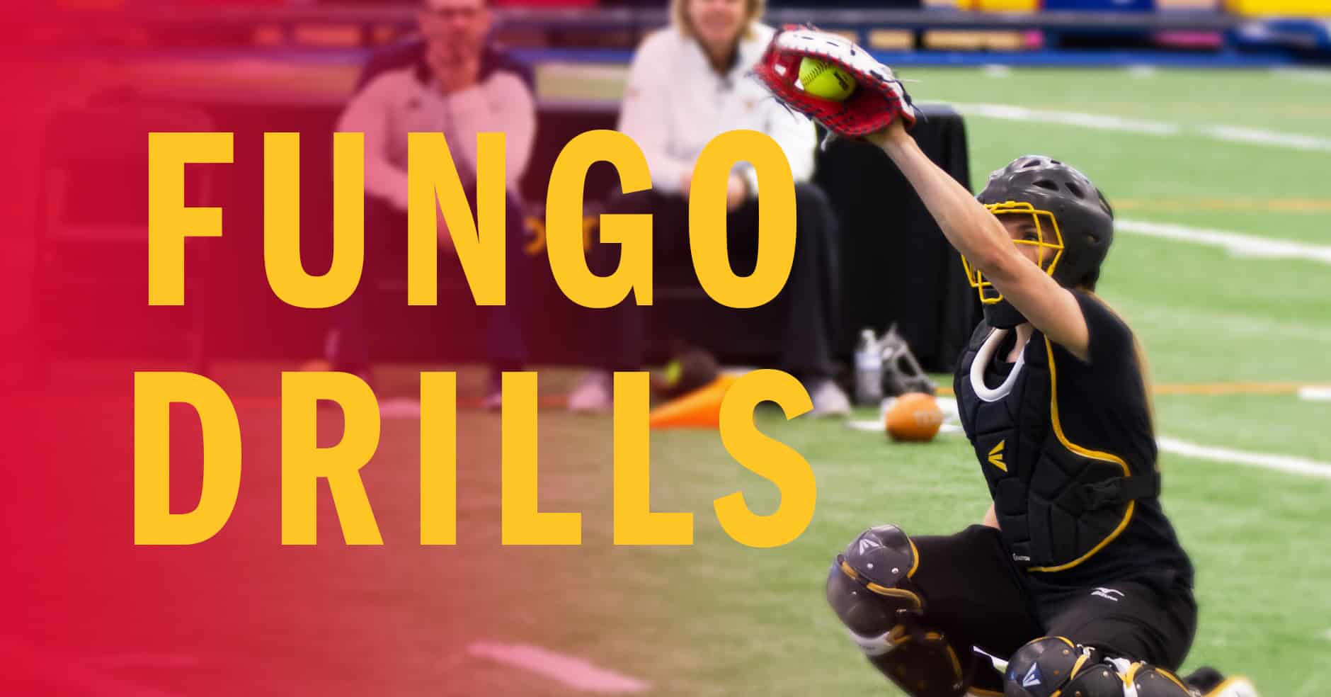 Catching Fungo drills The Art of Coaching Softball