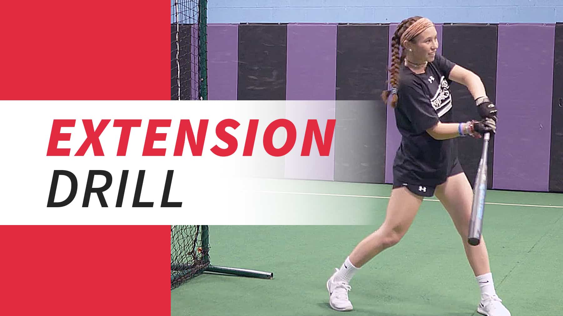 Hitting Extension drill The Art of Coaching Softball