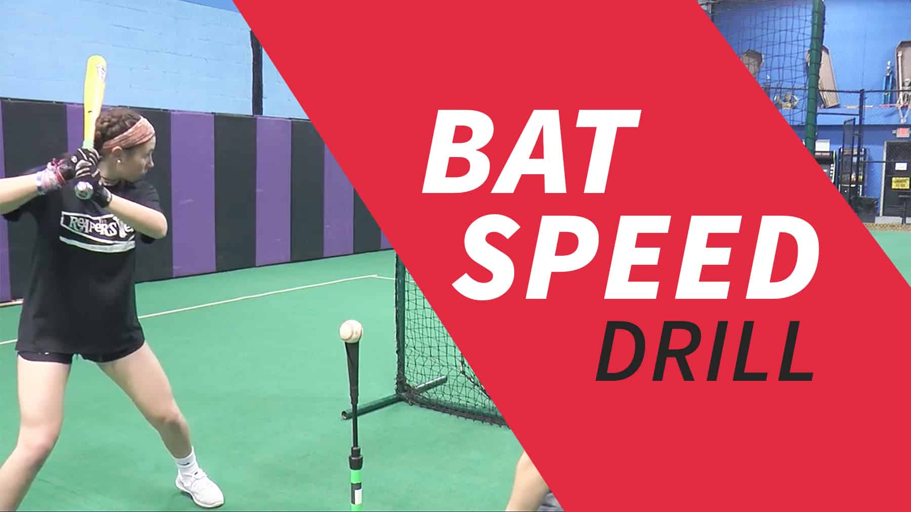 Hitting Bat speed drill The Art of Coaching Softball