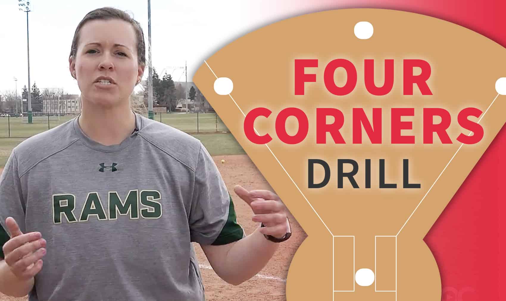 Four Corners warmup drill to improve infield throws The Art of