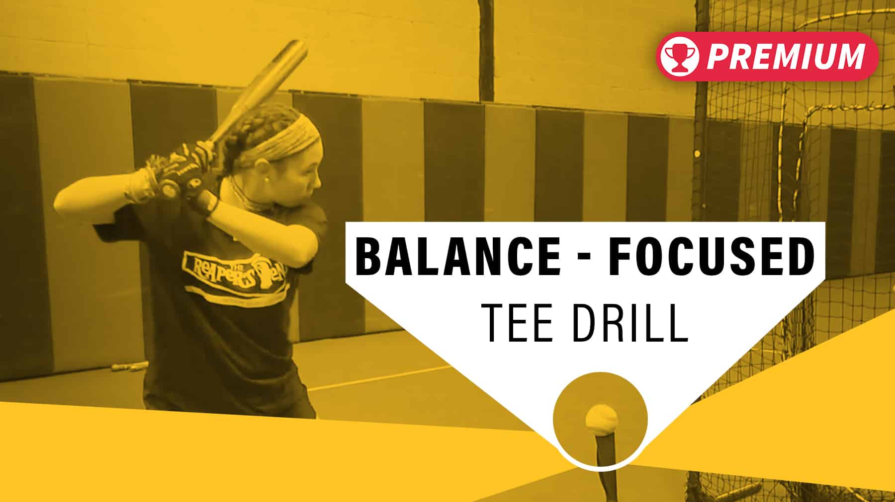 Balancefocused tee drill develops proper hitting form The Art of