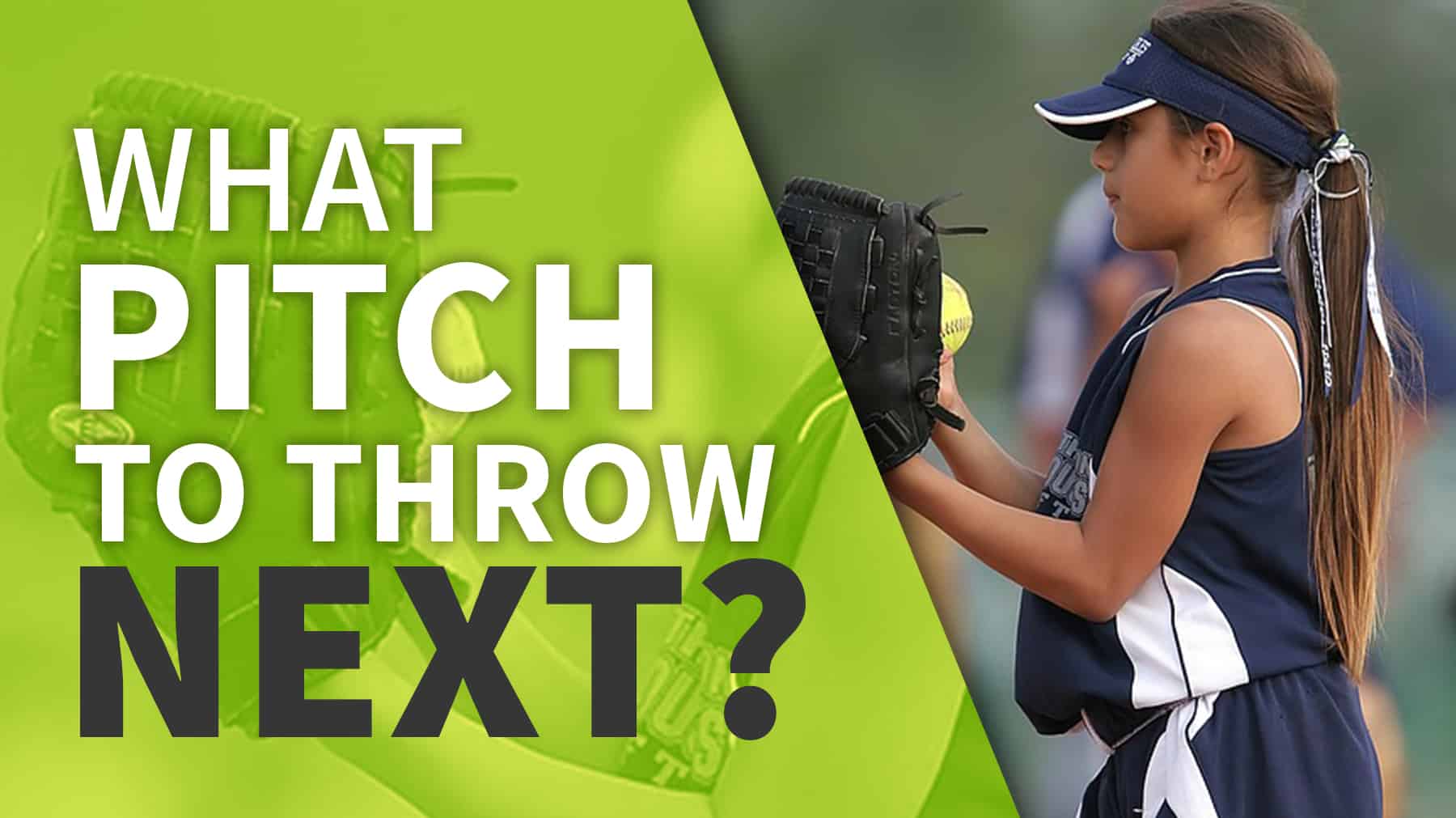 Pitching What pitch to throw next The Art of Coaching Softball