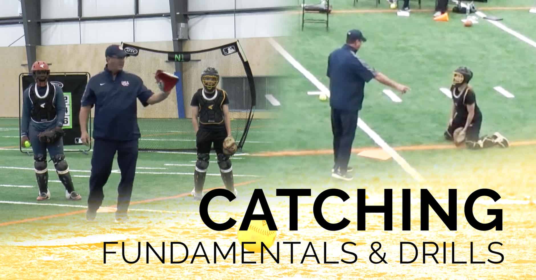 Catching Fundamentals and drills The Art of Coaching Softball