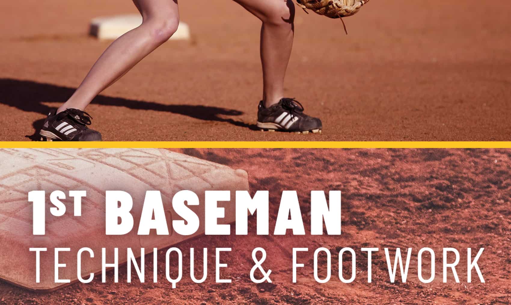 Fielding First baseman technique and footwork The Art of Coaching Softball
