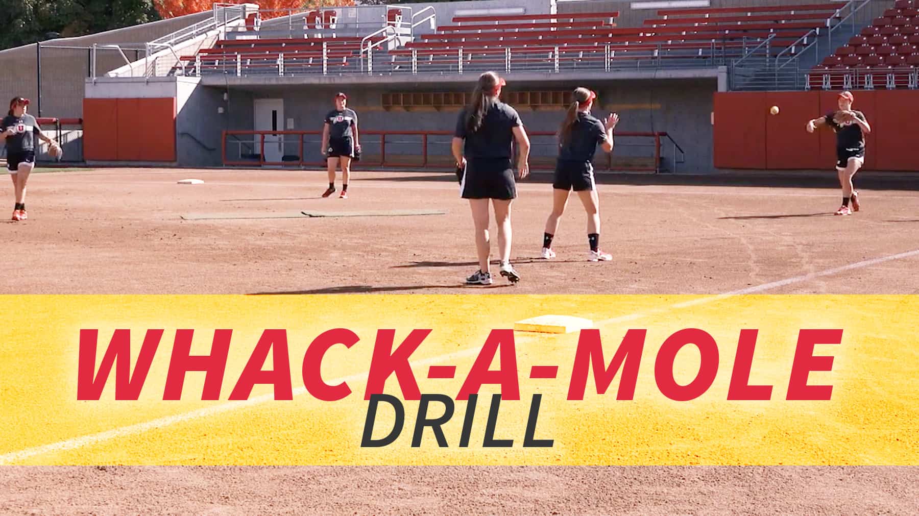 Throwing WhackaMole drill The Art of Coaching Softball