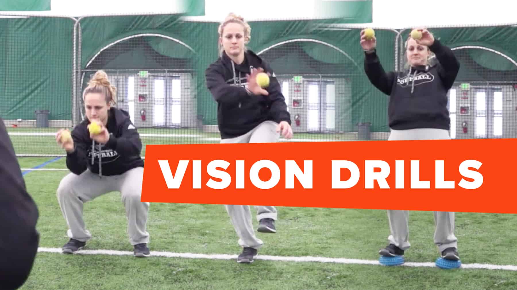 Fielding Vision training drills The Art of Coaching Softball