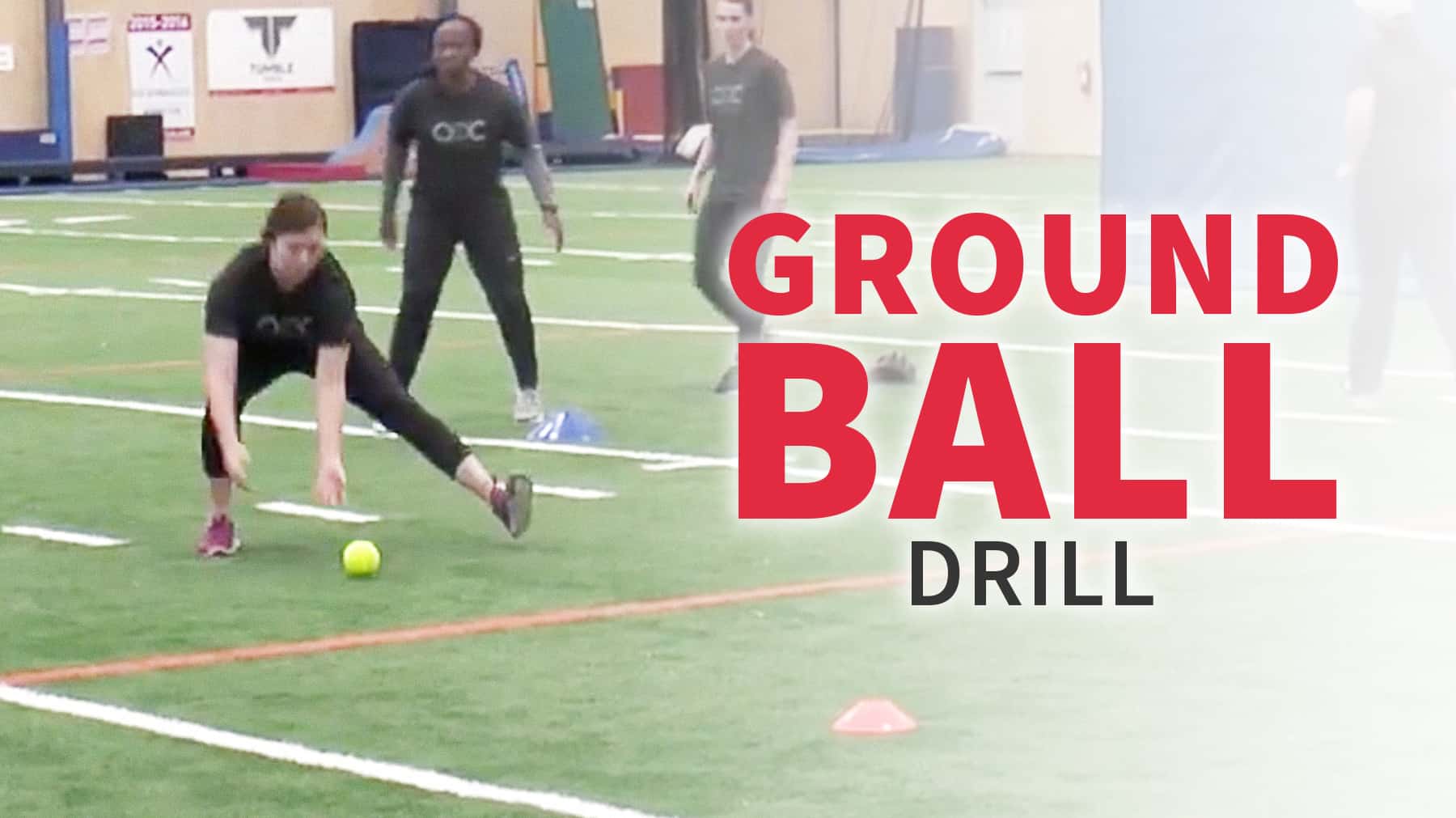 Fielding Groundball drill The Art of Coaching Softball