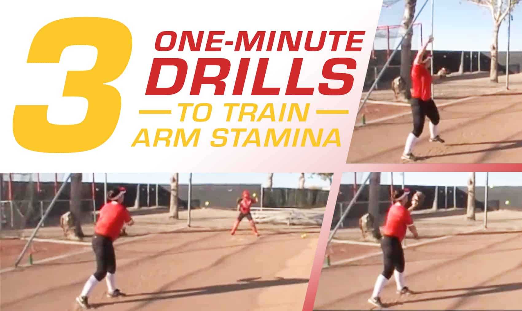 Pitching Three 1minute endurance drills The Art of Coaching Softball