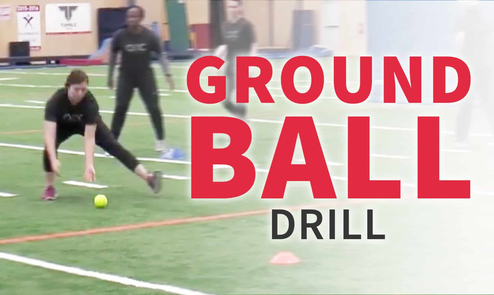 Ground ball drill to improve fielding and throwing mechanics The Art