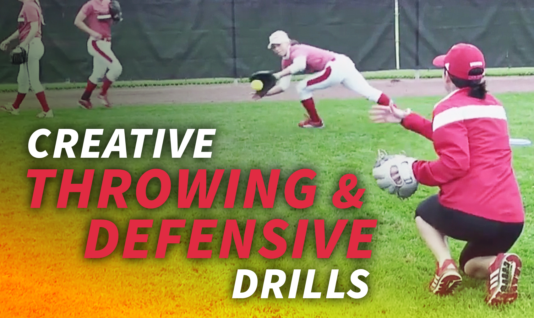 Creative throwing and defensive drills The Art of Coaching Softball
