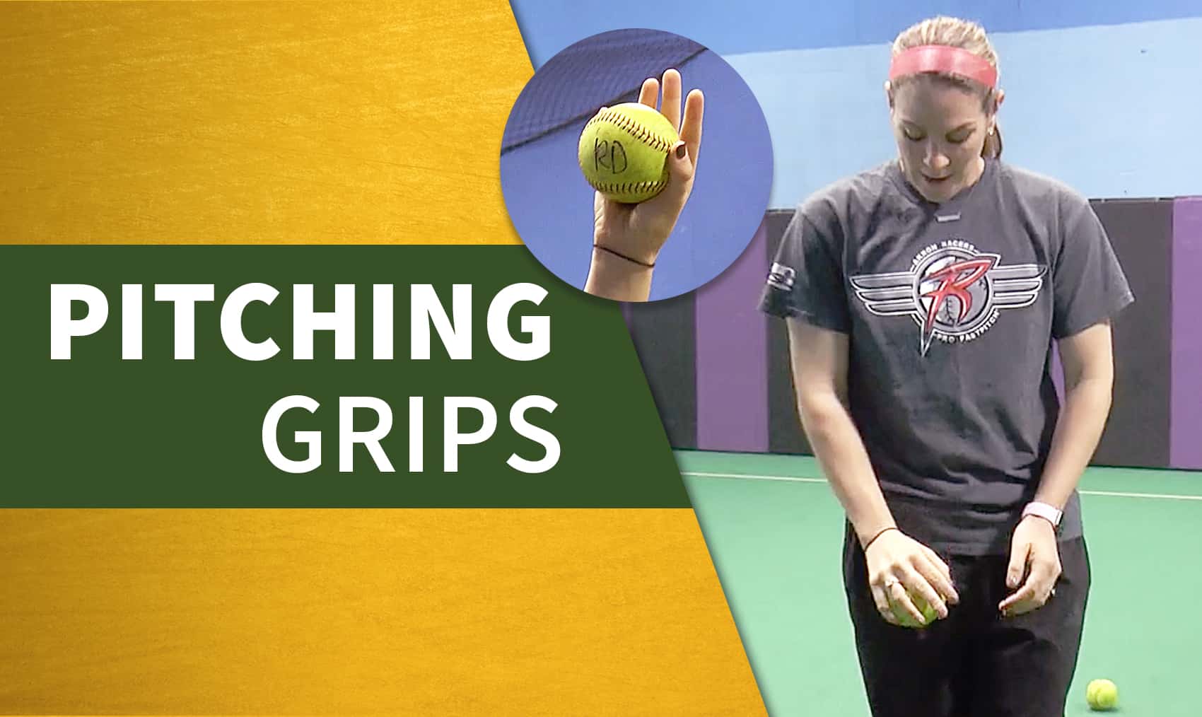 Pitching grip techniques for changeup and riseball pitches The Art of