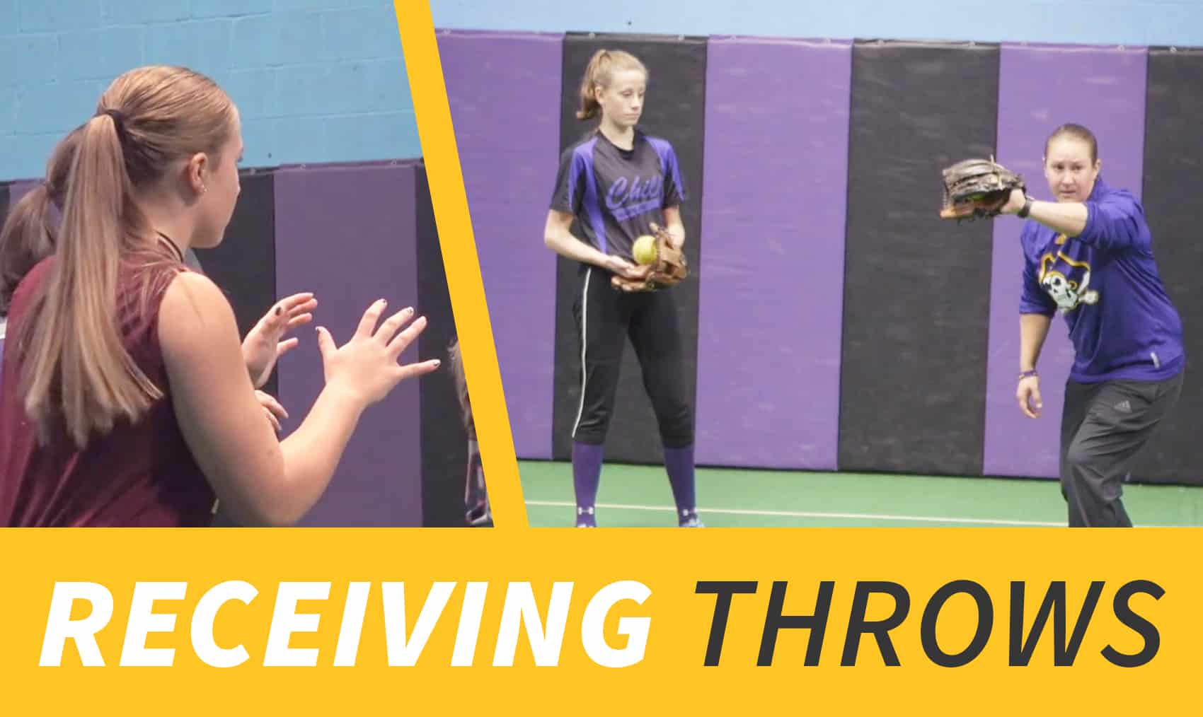 Use checklist to train players on receiving throws The Art of