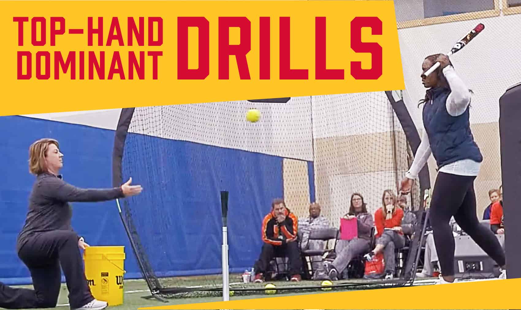 Slapping Tophand dominant drill The Art of Coaching Softball