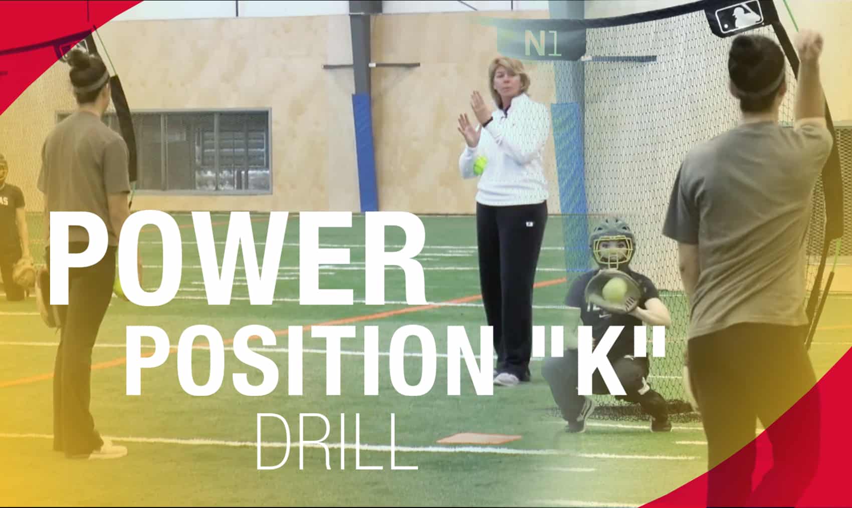 Pitching Power position “K” drill The Art of Coaching Softball