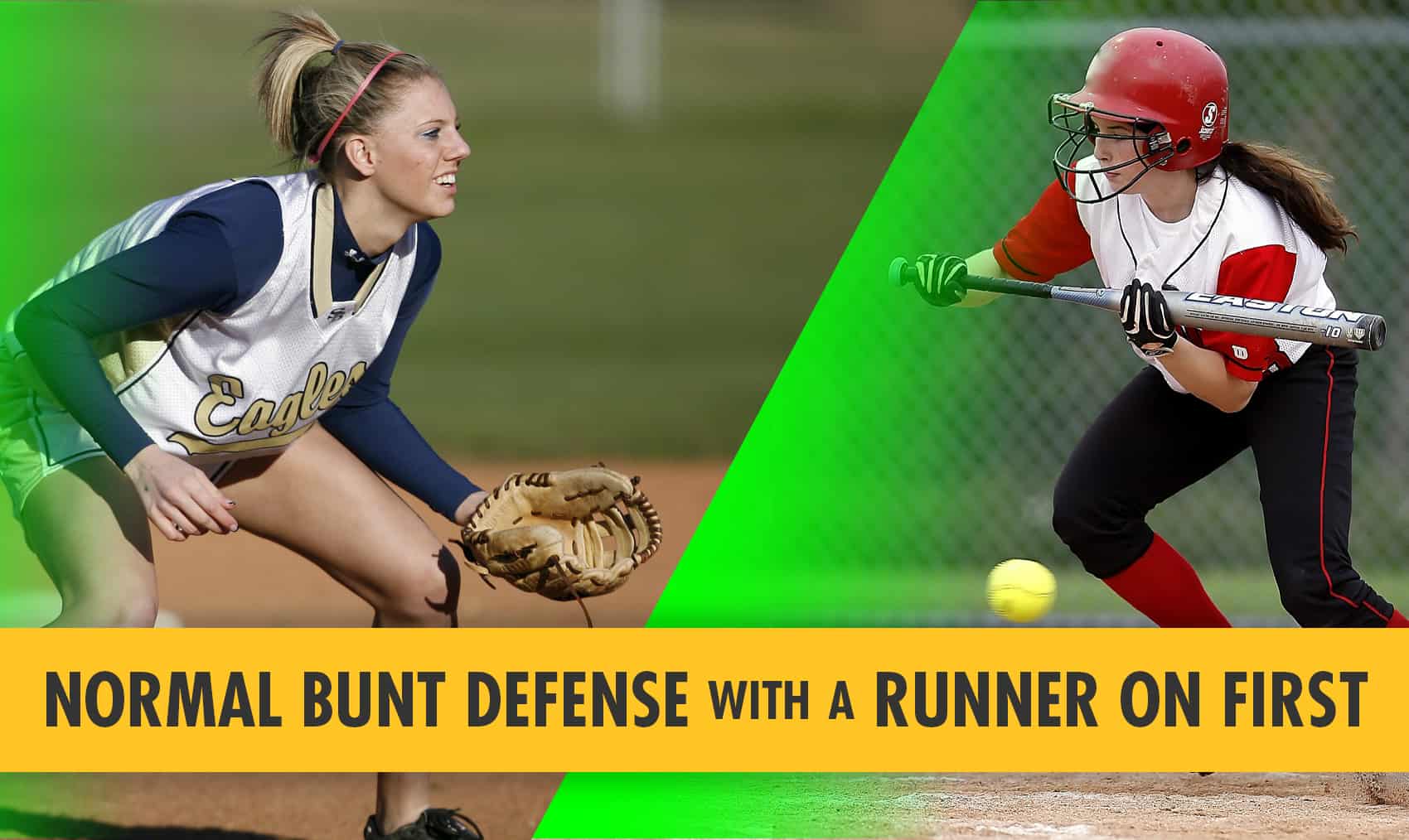Fielding Normal bunt defense with a runner on first The Art of