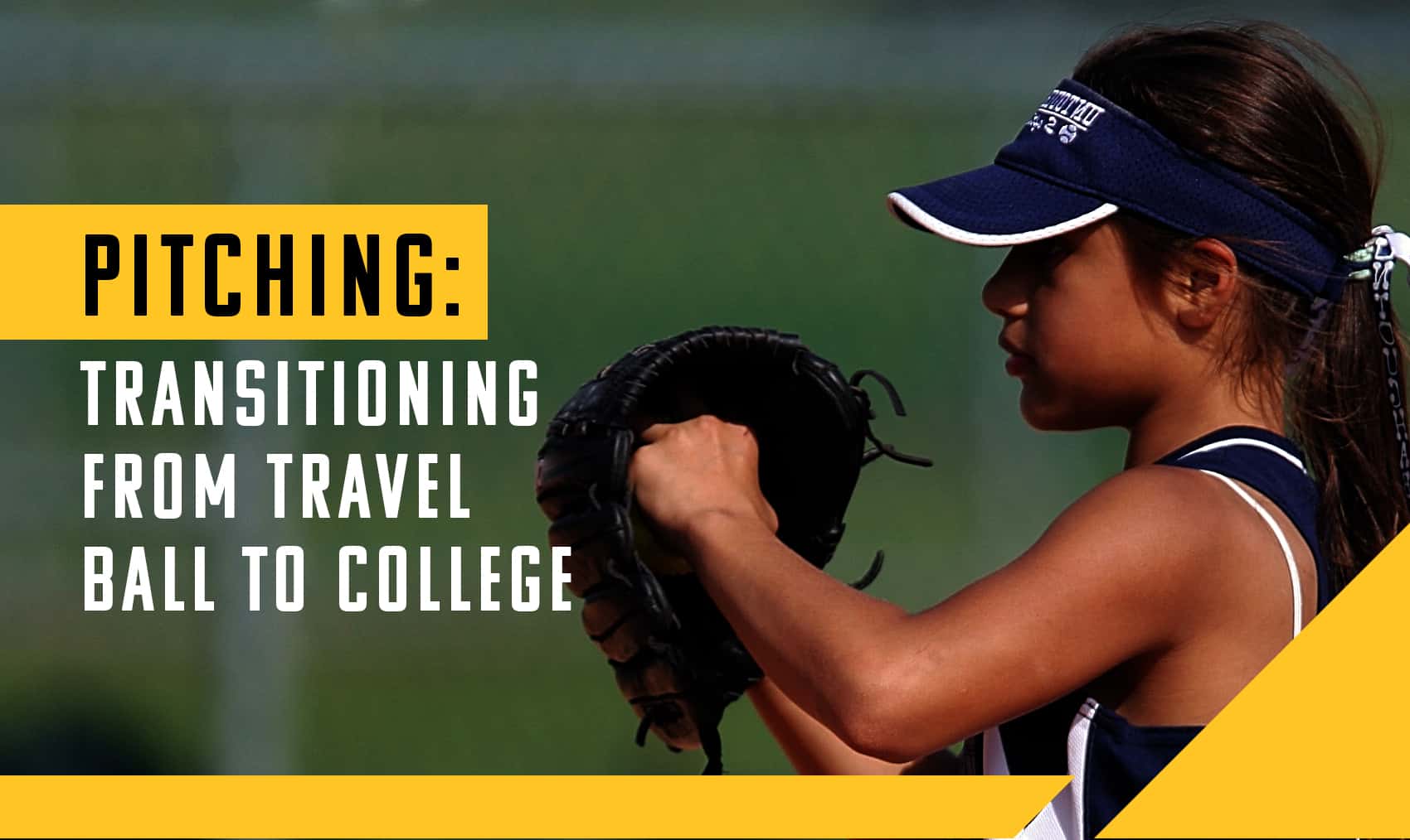 Pitching Transitioning from travel ball to college The Art of