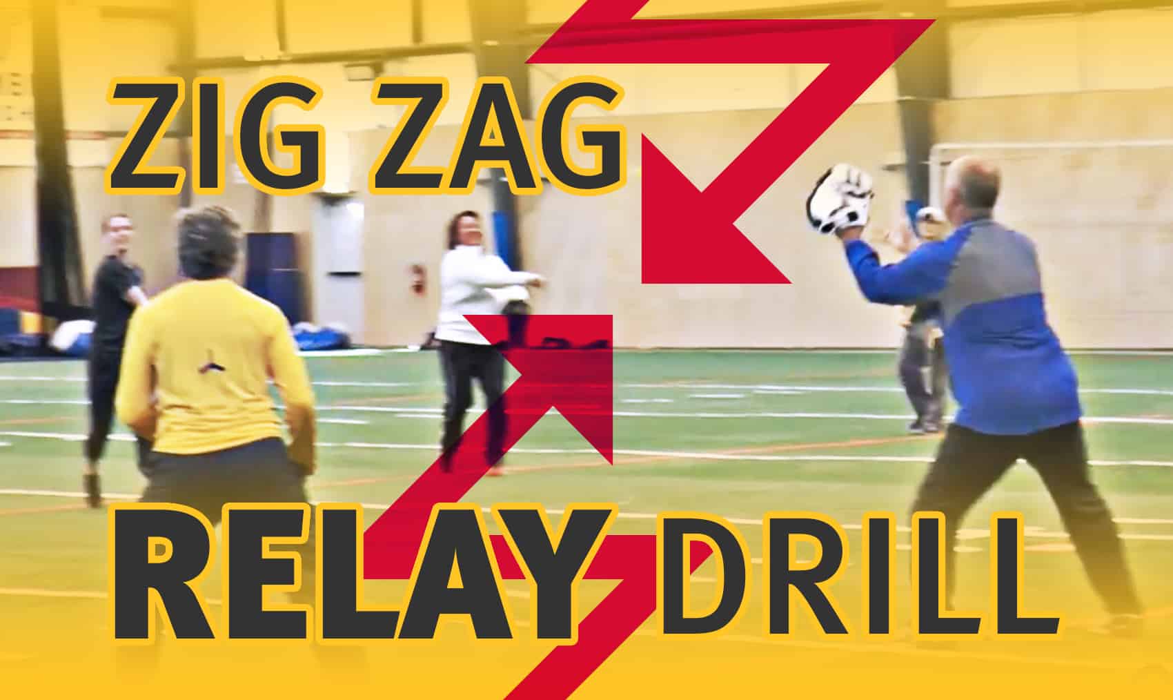 Develop speed with the zig zag relay drill The Art of Coaching Softball