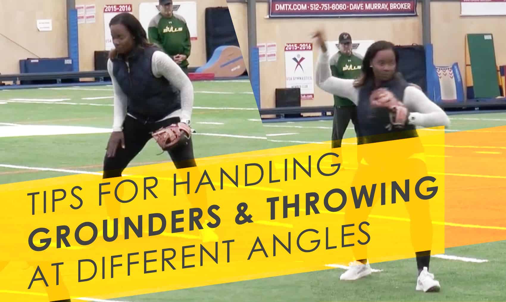 Tips for handling grounders and throwing at different angles The Art