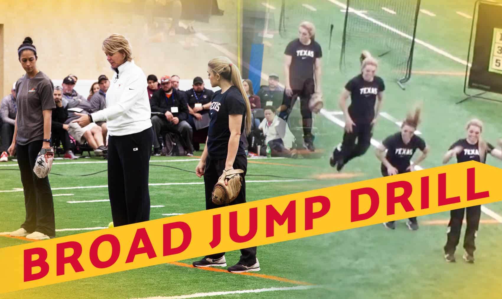 Broad jump drill promotes leg drive in pitchers The Art of Coaching Softball