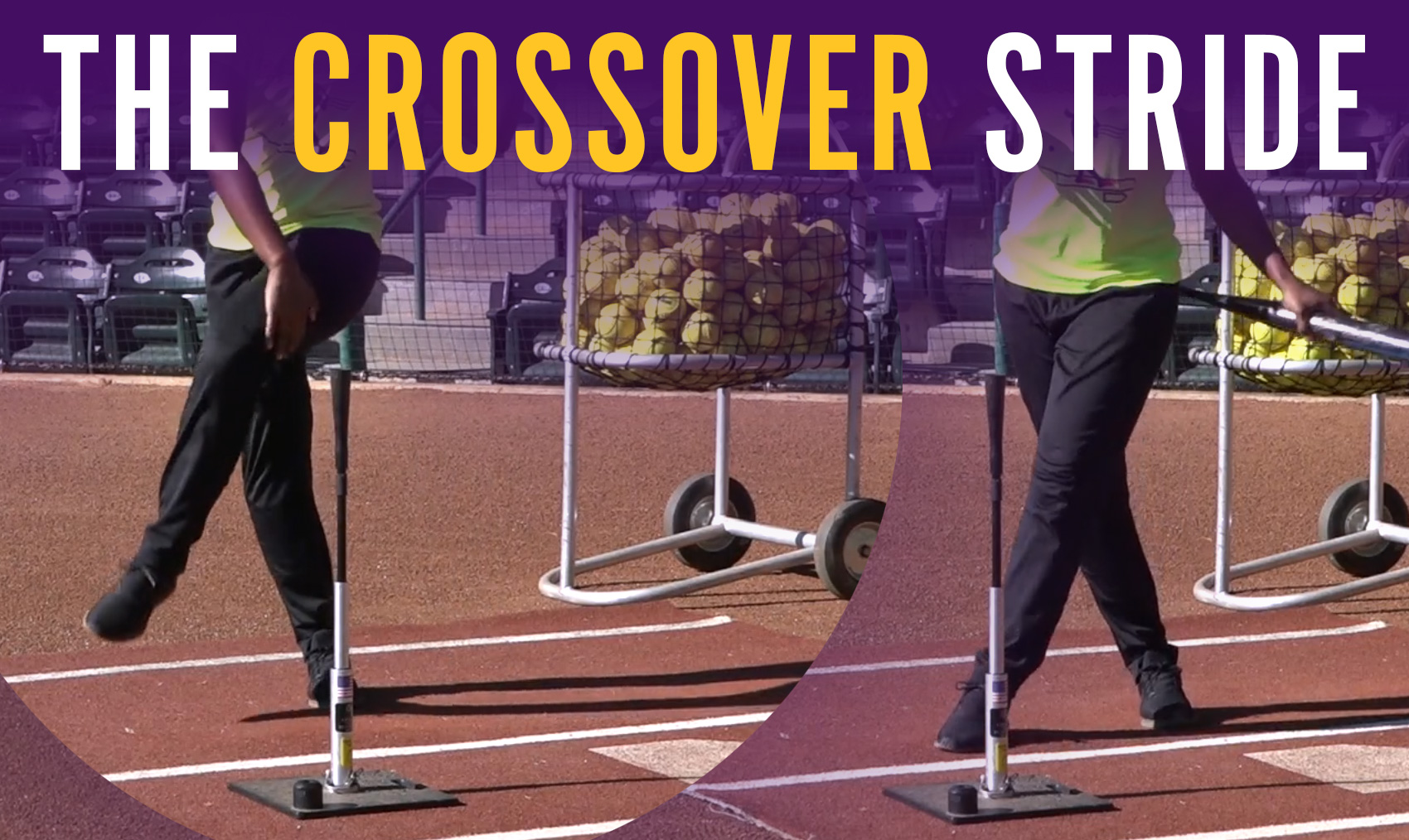 Cross Striding The crossover stride - The Art of Coaching Softball