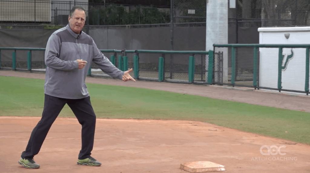 Properly rounding the base and returning to the bag