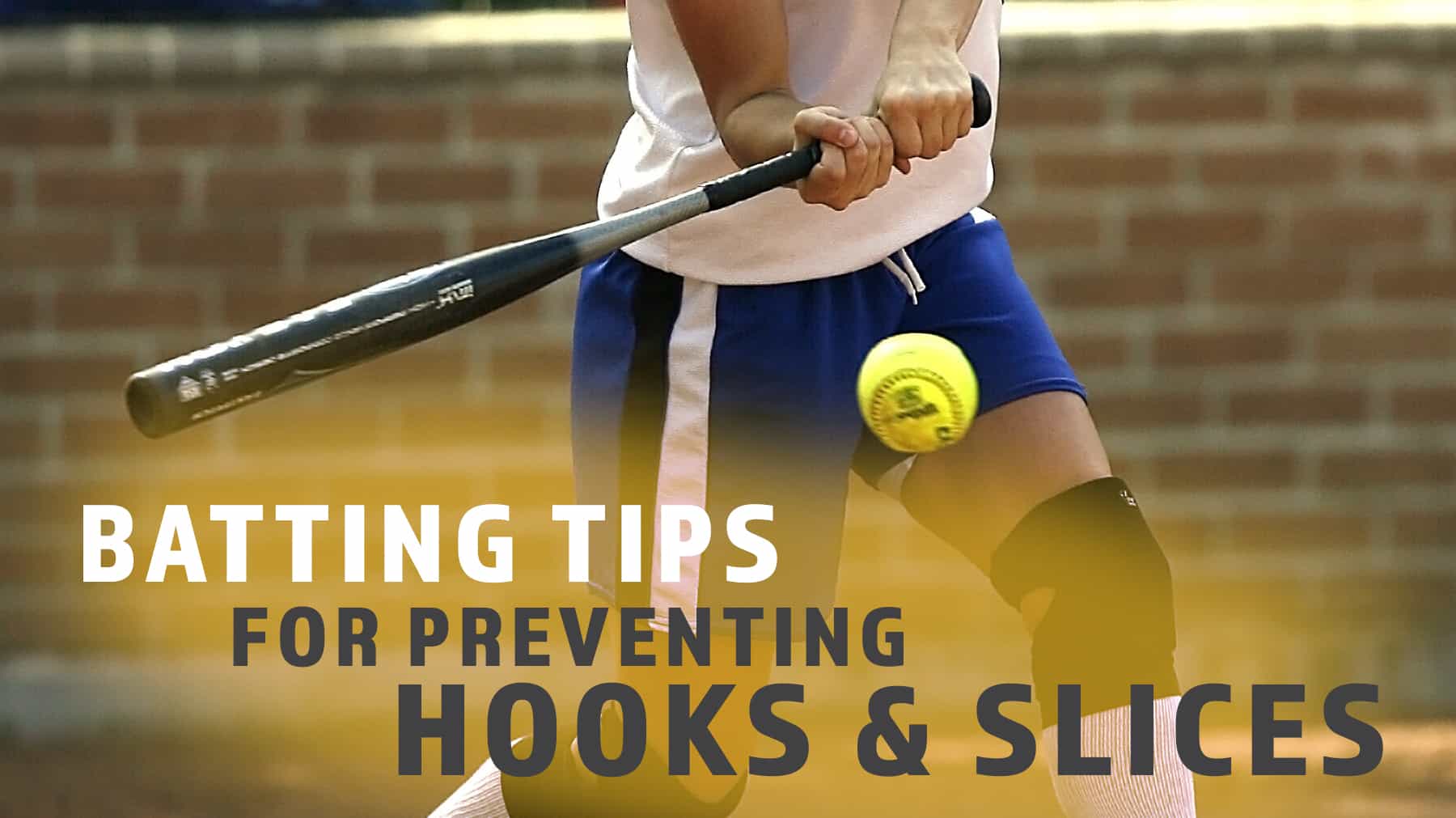 Batting tips for preventing hooks and slices The Art of Coaching Softball