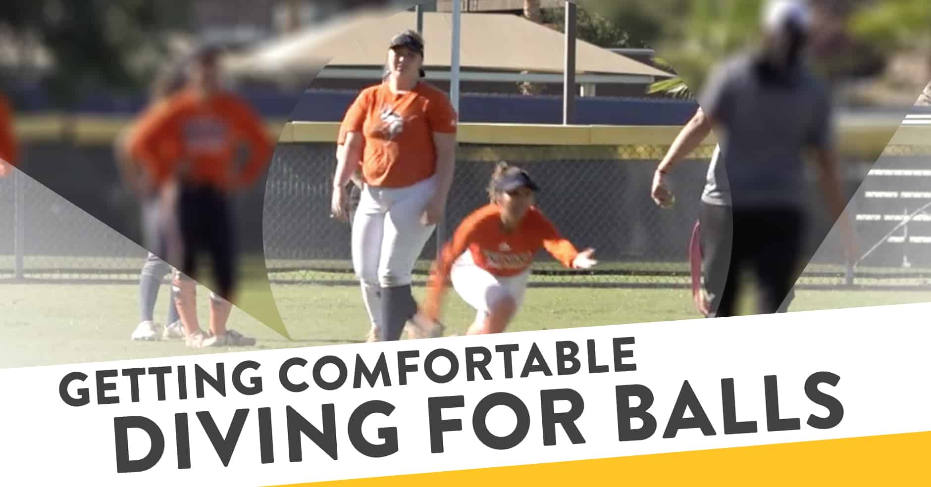 Getting comfortable diving for balls The Art of Coaching Softball