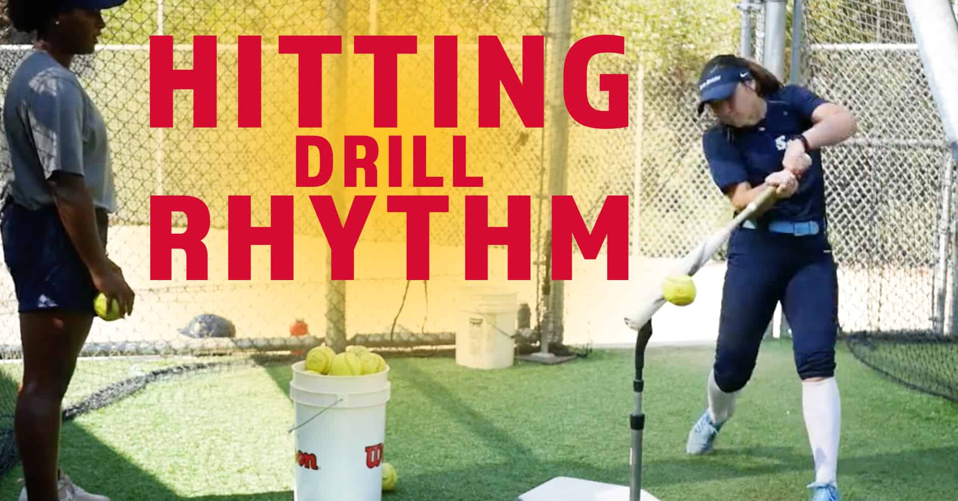 Hitting rhythm drill The Art of Coaching Softball