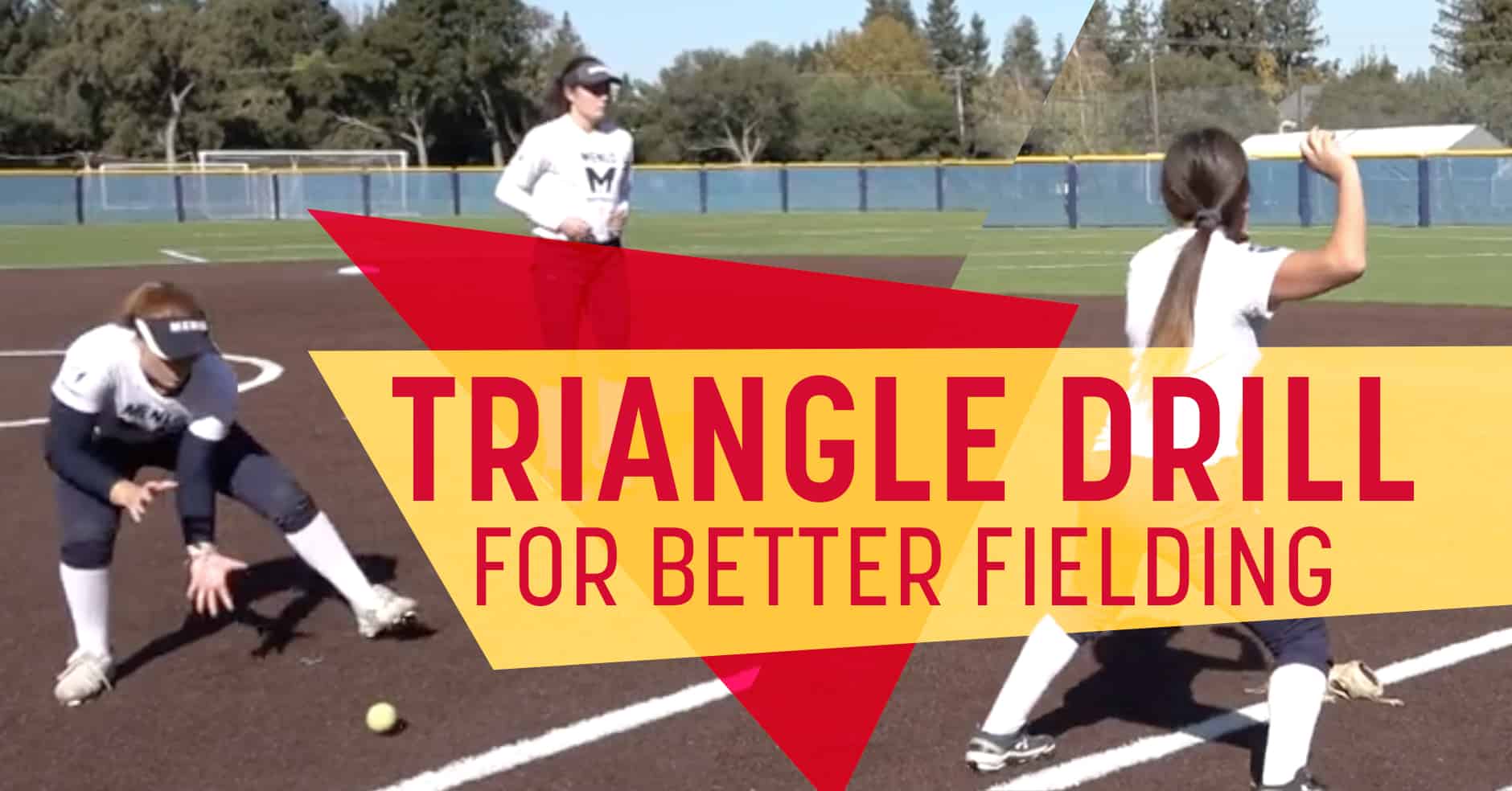 Triangle drill for better fielding The Art of Coaching Softball