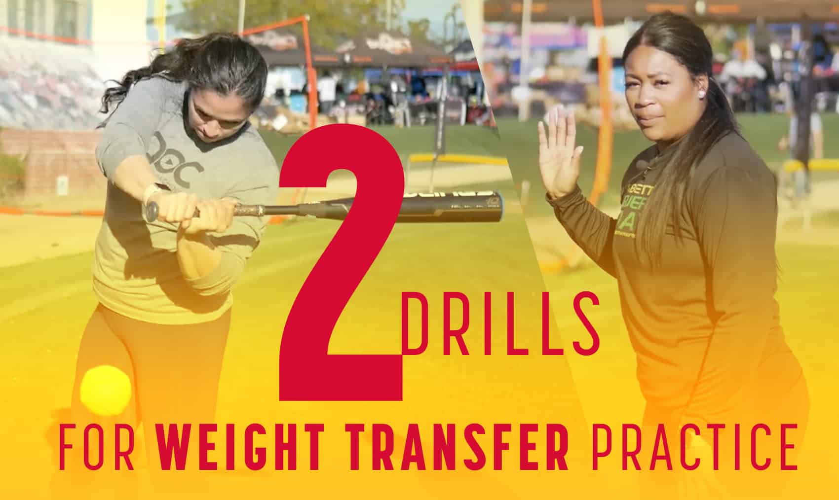 Two hitting drills for balanced weight transfer The Art of Coaching