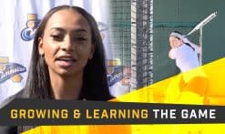 Jazmyn Jackson talks about how to grow and learn from the game of softball