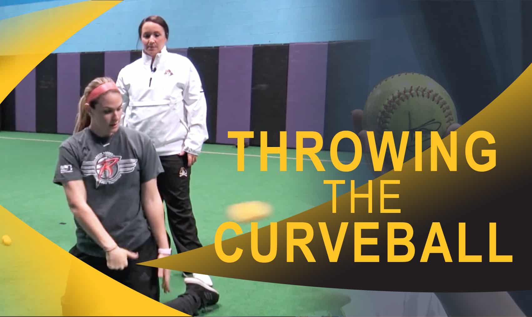 Pitching Throwing the curveball The Art of Coaching Softball