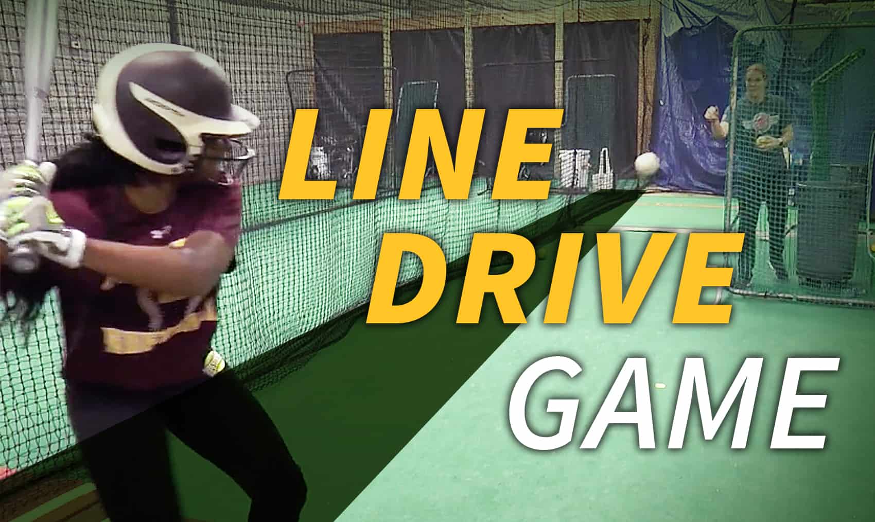 Hitting Line drive game The Art of Coaching Softball