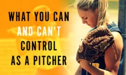 What can you control as a pitcher