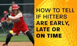 how to tell if hitters are on time