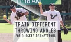 train different throwing angles