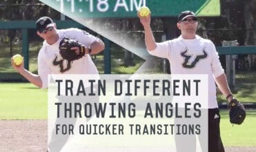 train different throwing angles